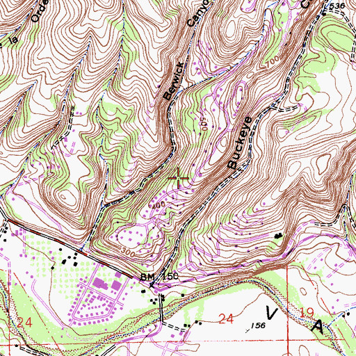 Topographic Map of Rancho Tierra Grande, CA