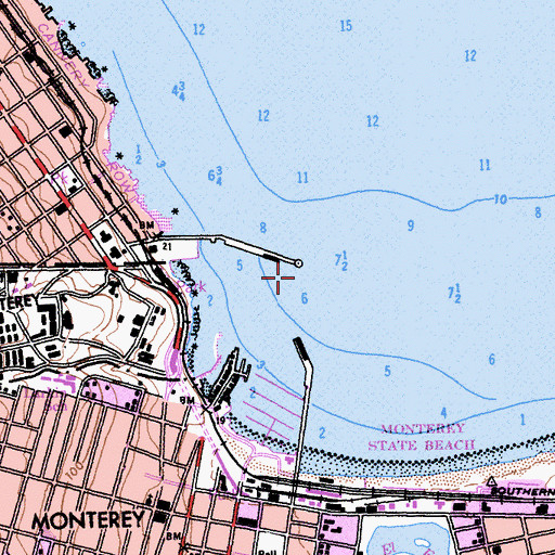 Topographic Map of Casa de Castro, CA