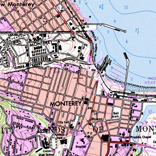 Topographic Map of Casa del Oro, CA