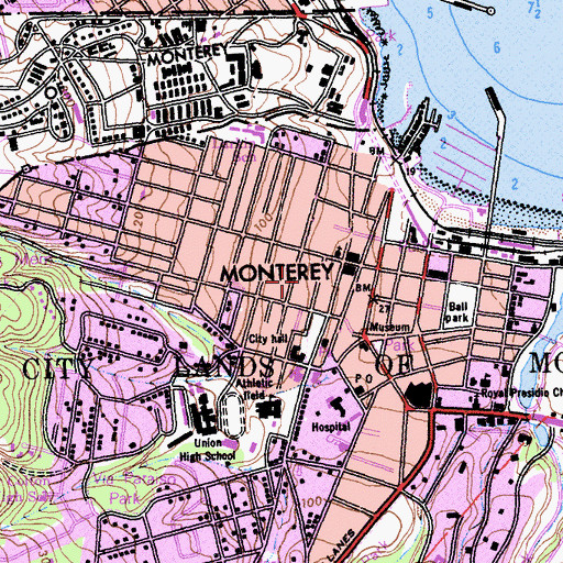 Topographic Map of Casa Jesus Soto, CA