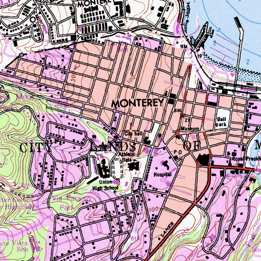 Topographic Map of Casa Vasquez, CA