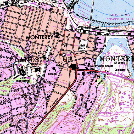 Topographic Map of El Cuartel (historical), CA