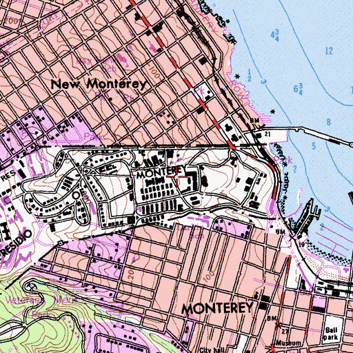 Topographic Map of El Castillo, CA