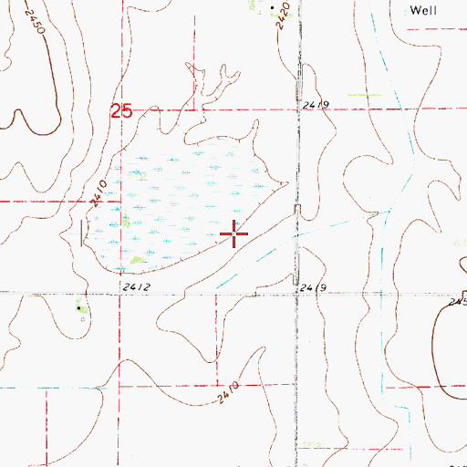 Topographic Map of Lynder Federal Waterfowl Production Area, NE