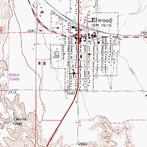 Topographic Map of Our Redeemer Lutheran Church, NE