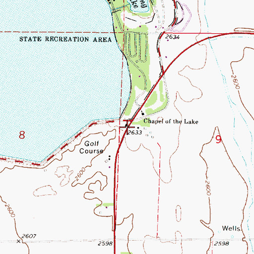 Topographic Map of George E Johnson Historical Marker, NE
