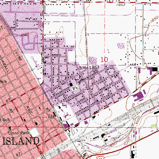 Topographic Map of Apostolic Rock Ministries, NE