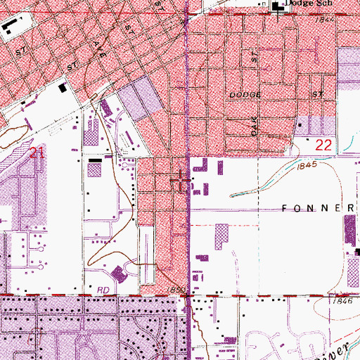 Topographic Map of Promptcare, NE