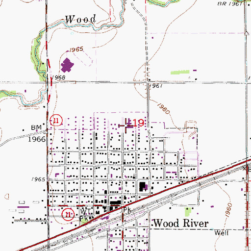 Topographic Map of Good Samaritan Center, NE
