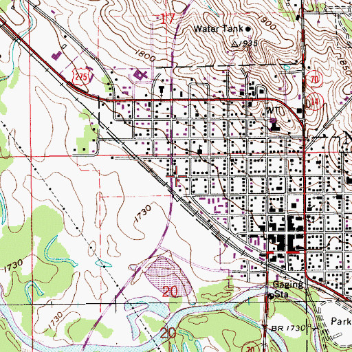Topographic Map of Jehovahs Witnesses Kingdom Hall, NE