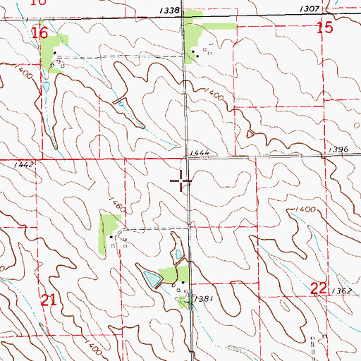 Topographic Map of Precinct Four, NE