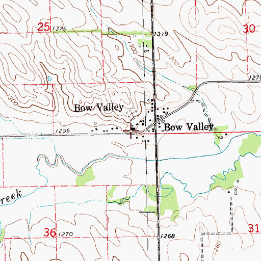 Topographic Map of Saints Peter and Paul Catholic Church, NE