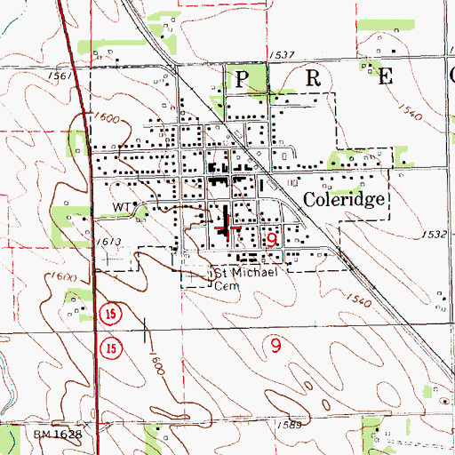Topographic Map of New Life Assembly Church, NE