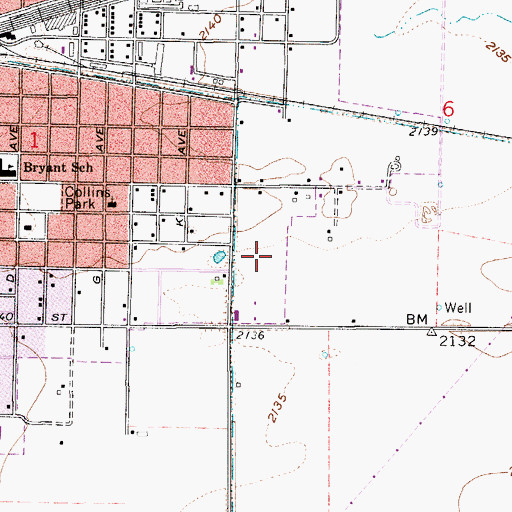 Topographic Map of Jaycees Park, NE