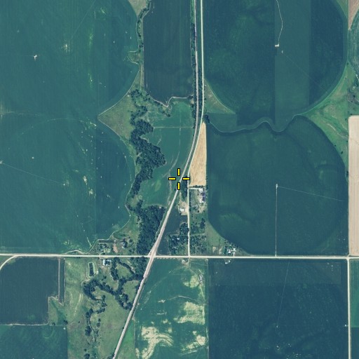 Aerial/Satellite Image of Mascot, NE