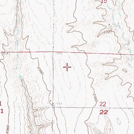 Topographic Map of Township of Lynden, NE