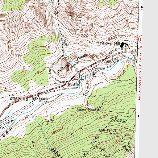 Topographic Map of Boulder Gulch, CO
