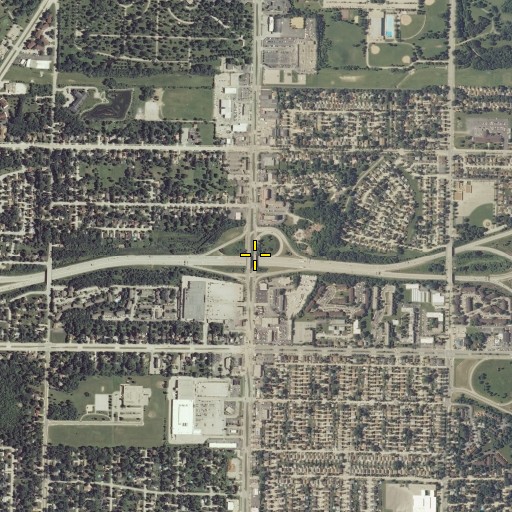 Aerial/Satellite Image of Interchange 9, WI