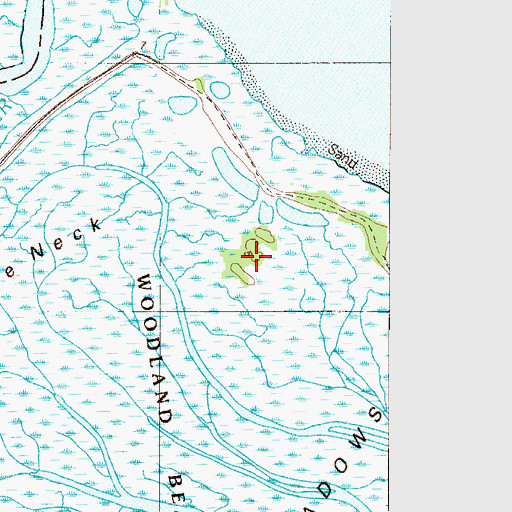 Topographic Map of Fleming House (historical), DE