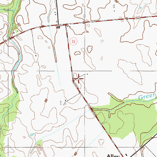 Topographic Map of Enoch Jones House (historical), DE