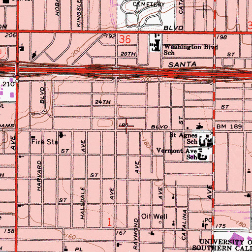 Topographic Map of North Star Auditorium, CA