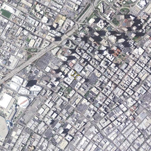 Aerial/Satellite Image of First Methodist Episcopal Church (historical), CA