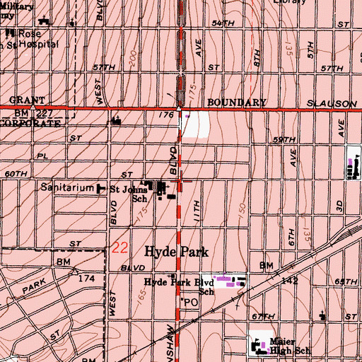 Topographic Map of Transformer Station Number 18, CA