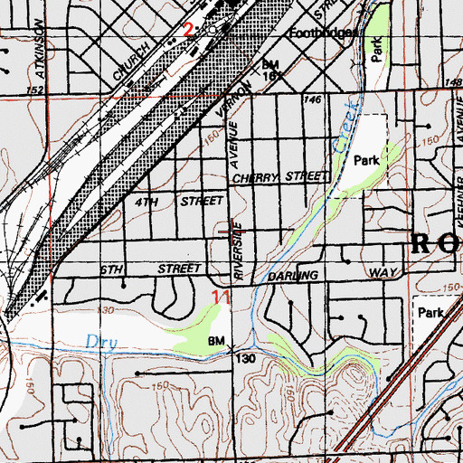 Topographic Map of Christian Life Center, CA