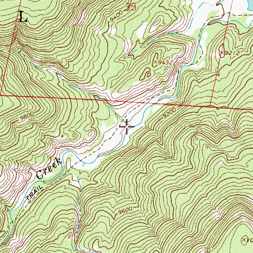 Topographic Map of Jumper Creek, CO