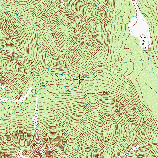 Topographic Map of Grizzly Gulch, CO