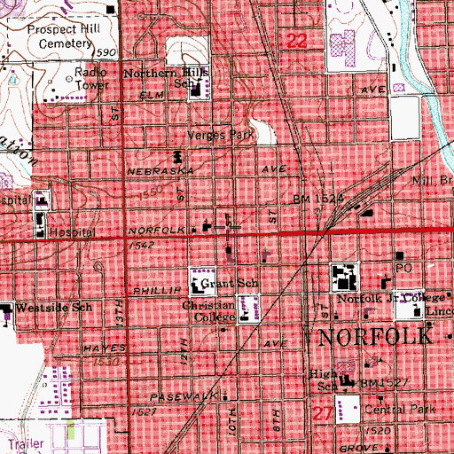 Topographic Map of Family and Cosmetic Dentistry, NE