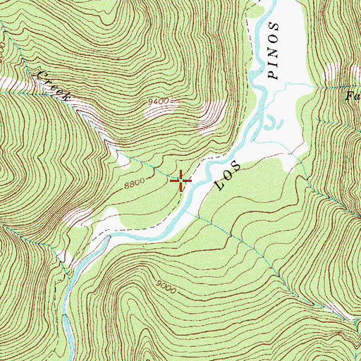 Topographic Map of Willow Creek, CO