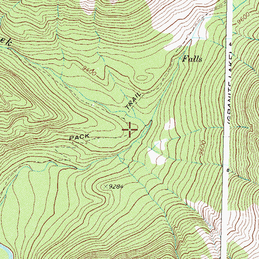 Topographic Map of Flint Creek, CO