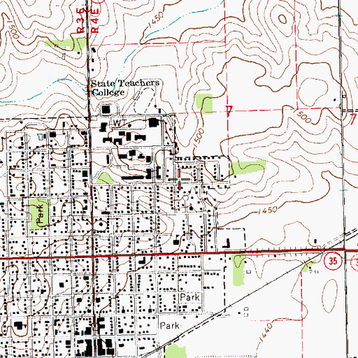 Topographic Map of Viken Park, NE