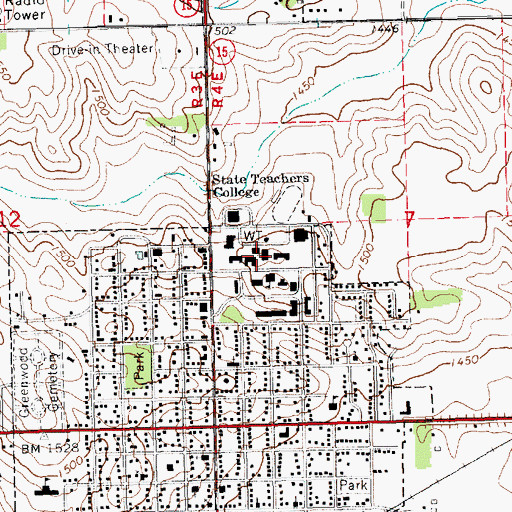 Topographic Map of Conn Library, NE