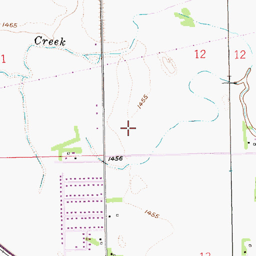 Topographic Map of Columbus Community Hospital, NE