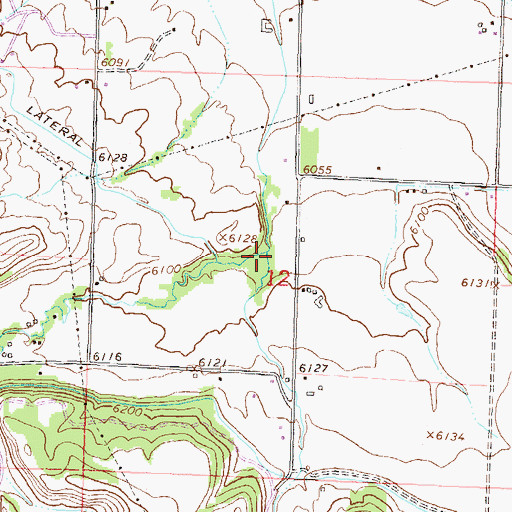 Topographic Map of Tappan Creek, CO