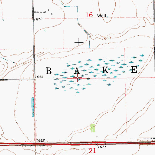 Topographic Map of Kirkpatrick Basin North State Wildlife Management Area, NE