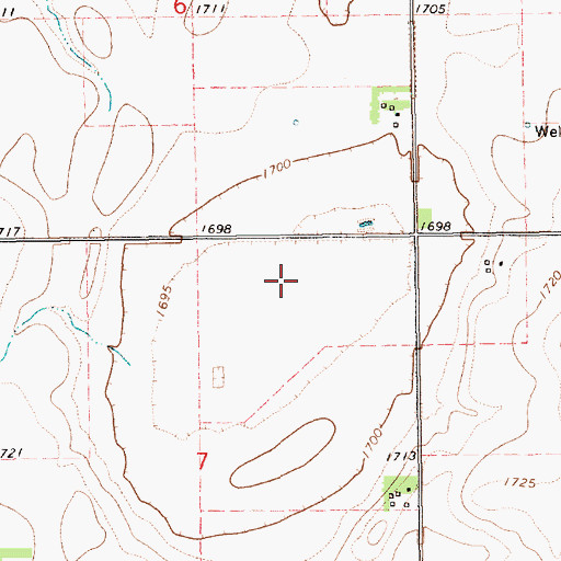 Topographic Map of Renquist Basin State Wildlife Management Area, NE