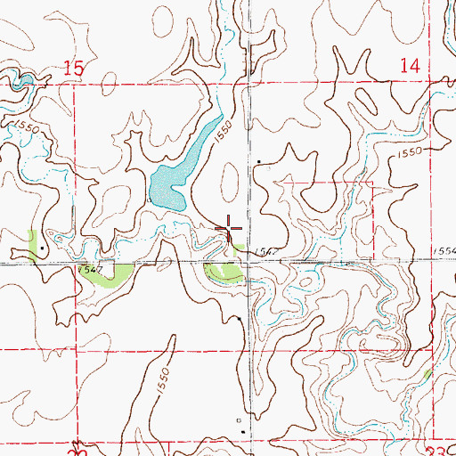 Topographic Map of Pickett School (historical), NE