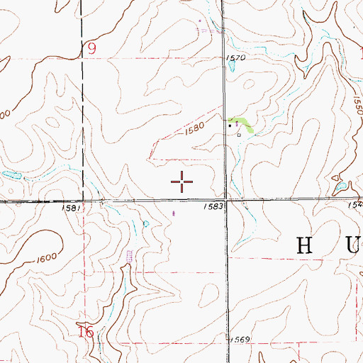 Topographic Map of Loyalty School (historical), NE