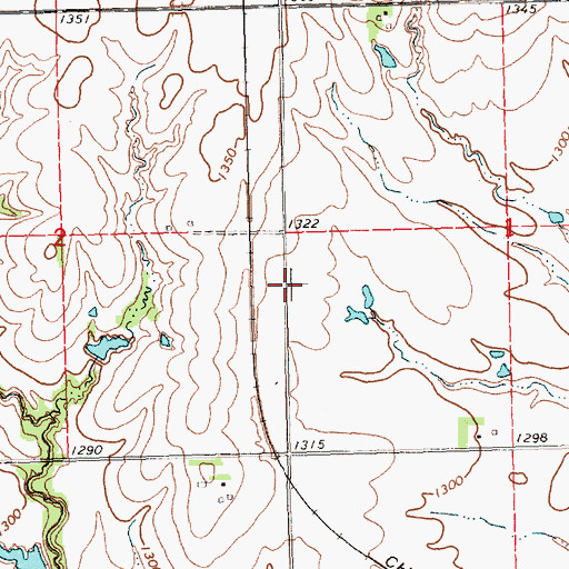 Topographic Map of Sicily (historical), NE