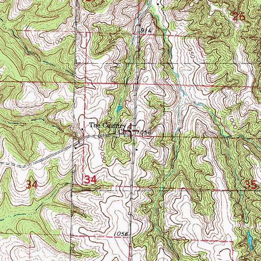 Topographic Map of Nohart Post Office (historical), NE
