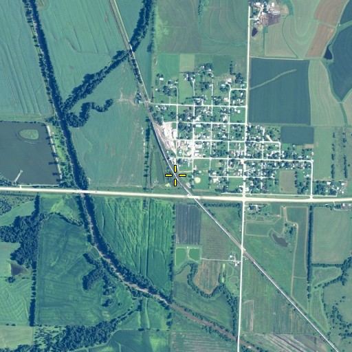 Aerial/Satellite Image of Verdon, NE