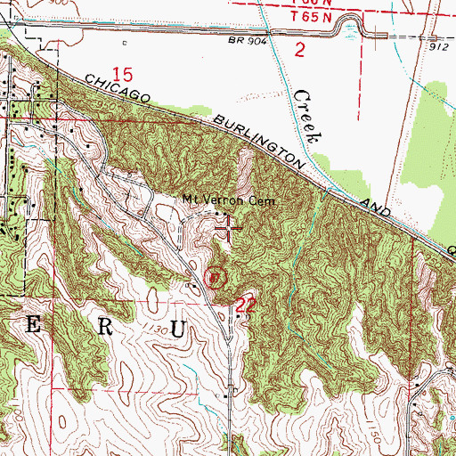 Topographic Map of Jindra Fine Arts Building, NE