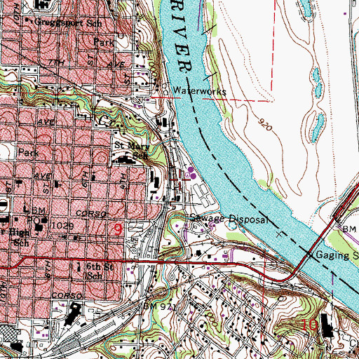 Topographic Map of Fort Kearny Post Office (historical), NE