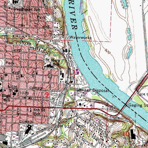 Topographic Map of Fort Kearny (historical), NE