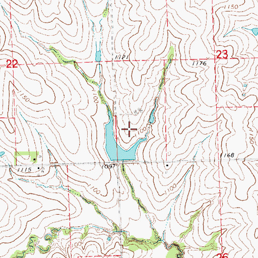 Topographic Map of Prairie Owl Campground, NE
