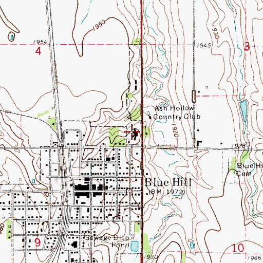Topographic Map of Community Care, NE