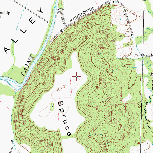 Topographic Map of Hopewell Culture National Historical Park, OH